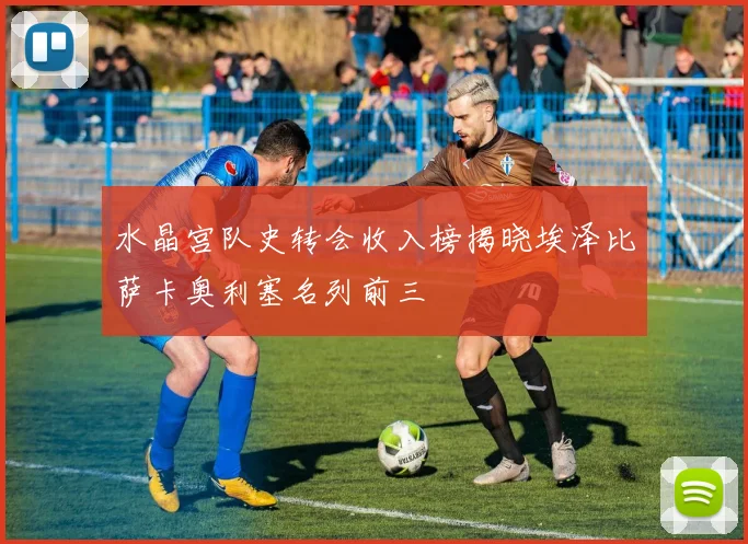 水晶宫队史转会收入榜揭晓埃泽比萨卡奥利塞名列前三